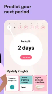 flo period & pregnancy tracker iphone images 2