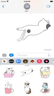 dumb cat stickers iphone images 2