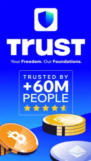 trust: crypto & bitcoin wallet iphone images 1
