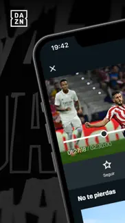 dazn: deportes en directo iphone capturas de pantalla 1