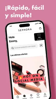 sephora - maquillaje, belleza iphone capturas de pantalla 1