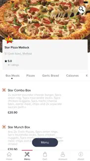 star pizza matlock iPhone Captures Décran 1