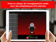 voice recorder : record audio iPad Captures Décran 1