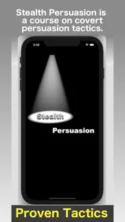stealth persuasion iphone images 1