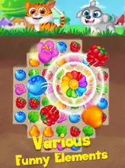 fruit mania - match 3 puzzle ipad images 1