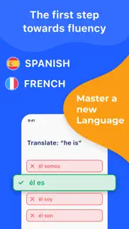 spanish verbs + conjugation iPhone Captures Décran 2