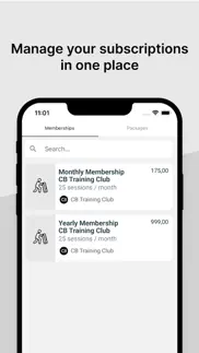 cb training club iphone capturas de pantalla 2