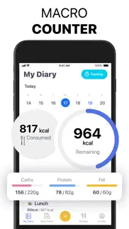 hitmeal calorie & food tracker iphone images 3