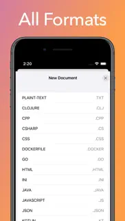 text editor iphone images 3