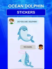 ocean dolphin stickers ipad images 2