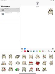 owl emoji - funny stickers ipad images 3