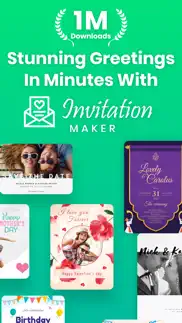 invitation maker - flyer maker iphone images 1