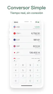 currency converter air iphone capturas de pantalla 1