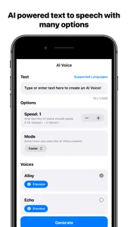 text to speech - ai voice iphone resimleri 1