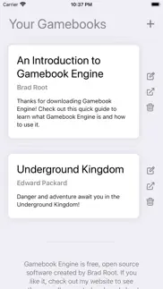 gamebook engine iphone images 1