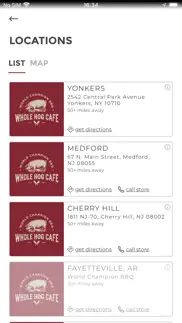 whole hog cafe iphone images 2