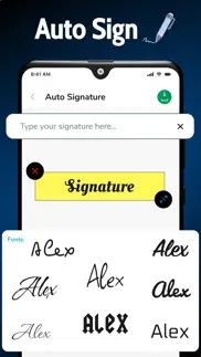 signature maker sign documents iphone resimleri 3