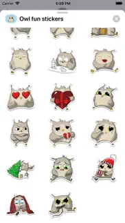 owl emoji - funny stickers iphone images 2
