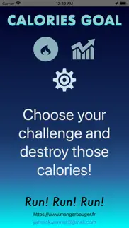calories challenge iPhone Captures Décran 1