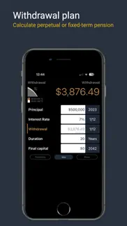 financial calculator markmoney iPhone Captures Décran 3