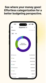 expense ai - expense tracker iphone resimleri 4