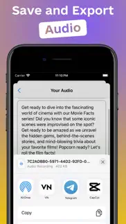 my voice ai - text to speech iphone images 3