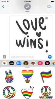 between gay pride stickers iphone images 3