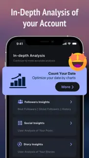 ig reports+ follower analyzer iphone images 4