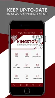 kingston elementary school iPhone Captures Décran 1