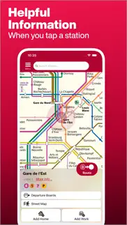 paris metro map and routes iphone bildschirmfoto 4