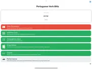 portuguese verb blitz iPad Captures Décran 1