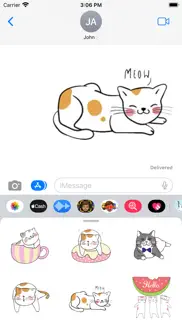 dumb cat stickers iphone images 3