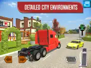 delivery truck driver highway ride simulator ipad images 2