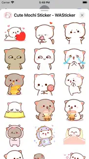 cute mochi sticker - wasticker iphone images 4