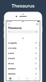 moby thesaurus - extended iphone images 1