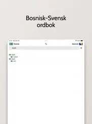 bosnisk-svensk ordbok ipad images 1