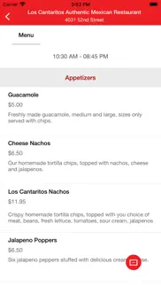 los cantaritos online ordering iphone images 2