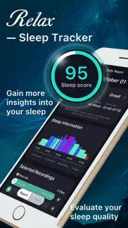 relax - sleep tracker iphone images 1