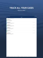 case tracker for uscis & nvc ipad images 2