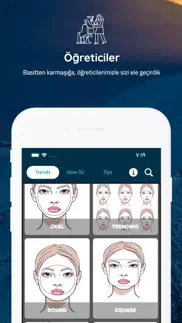 hair cut face deneme uygulamas iphone resimleri 4