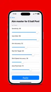 cheto 8 ball pool aim master iPhone Captures Décran 3