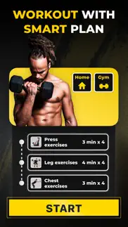 muscle workout 4men by slimkit iphone images 2