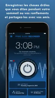prime sleep recorder iPhone Captures Décran 1
