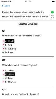 spanish vocabulary exam iphone resimleri 3
