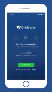 onmyway: drive safe, get paid iphone images 1