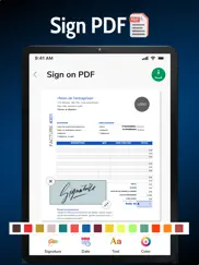 signature maker sign documents ipad resimleri 4