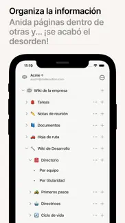 notion - notas, tareas iphone capturas de pantalla 4