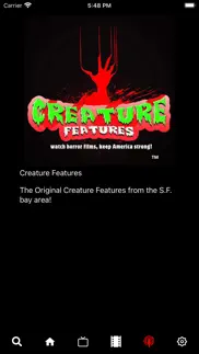 creature features network iphone images 2