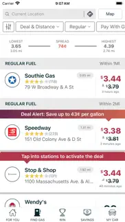 gasbuddy: find & pay for gas iphone images 2