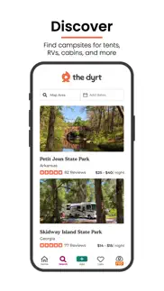 the dyrt: tent & rv camping iphone images 2